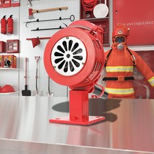 Sirene Handkurbelsirene Feuerwehr-Luftschutzsirene Handkurbel Standsirene 110db