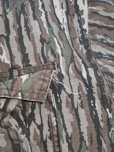 Vintage Red Head Real Tree Camo Hunting Cotton Shirt Jacket Size XL Made In USA - Picture 6 of 10