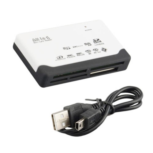 All in One Lecteur carte mémoire Adaptateur USB Carte SD SDHC M2 MS MMC XD CF TF - Photo 7/9