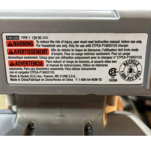 Battery pack for Black & Decker PD1080 H2 Dustbuster Flexi Akku-Handstaubsauger - Picture 3 of 3