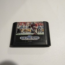 NFL Sports Talk Football '93 Starring Joe Montana (Sega Genesis,1992) 1