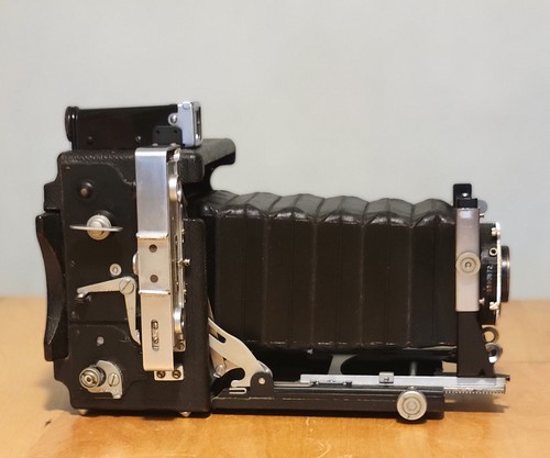 Vintage GRAFLEX Speed Graphic 2¼ x 3¼ MEDIUM FORMAT Camera NICE Bundle wt Case - Picture 14 of 24