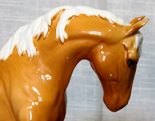 Beswick Spirit of Freedom Rare Palomino Gloss Vintage Horse Figurine 2689 Vgc - Picture 11 of 20