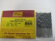Ivy Classic 03012 , 3/16" HSS Jobber Length Drill Bit (PK 12)