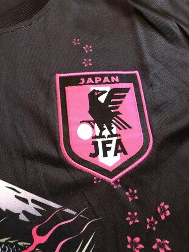 Japan Soccer Jersey Concept Black Pink Dragon Edition S,M,L,XL - Picture 3 of 7