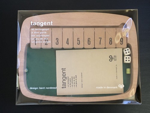 MCM Bent Nordsted Danese Moderno Gioco Dadi in Legno TANGENT Denmark Made PP-Line - Foto 5 di 5