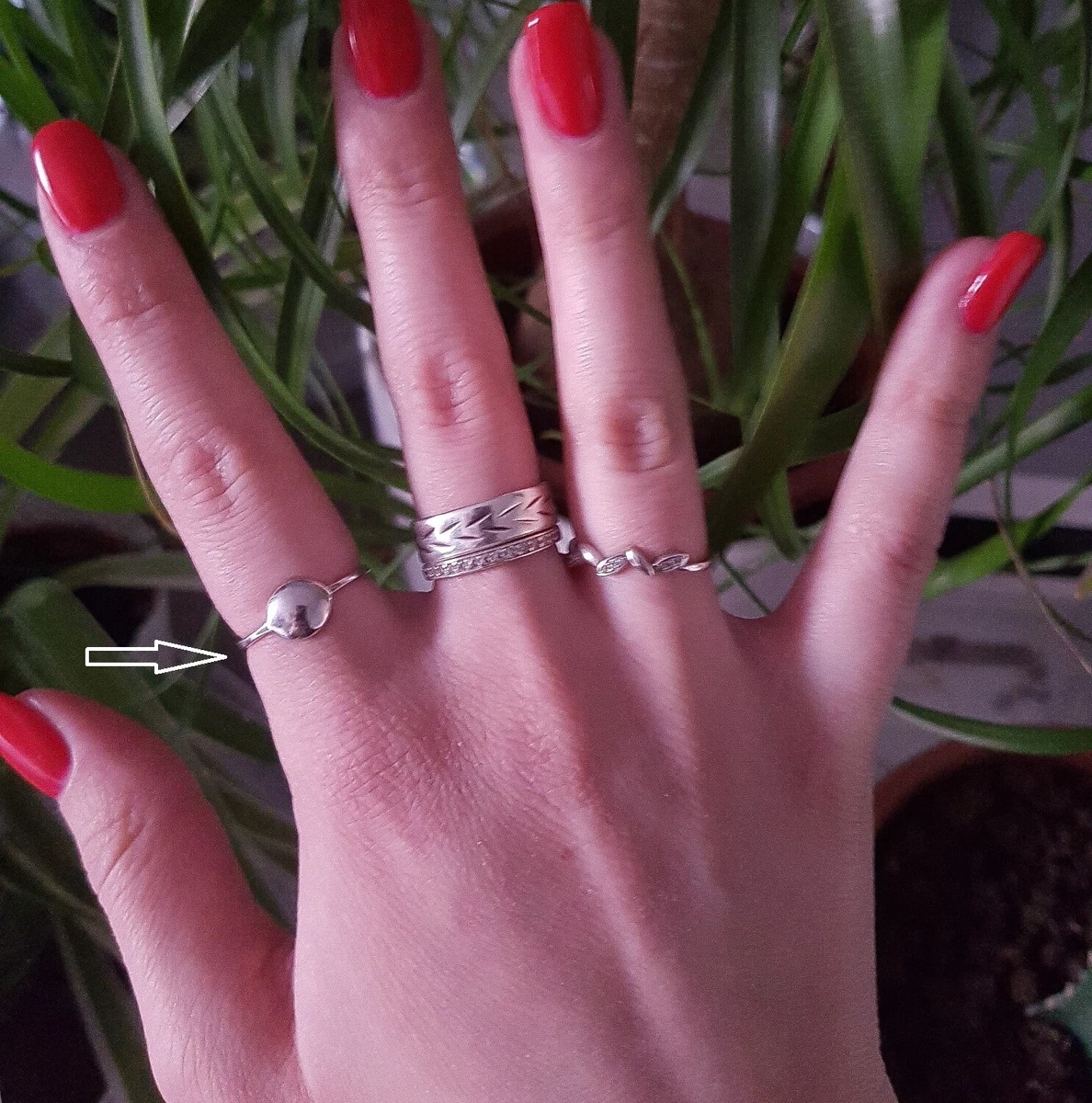 Bague pastille argent massif rhodi 925 garanti eBay