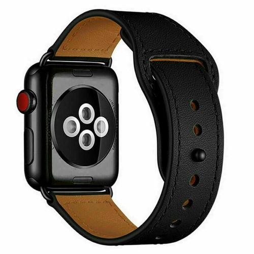 Genuine Leather Band iwatch Strap For Apple Watch Series 8 7 6 5 4 3 SE 38/45mm - Picture 11 of 15