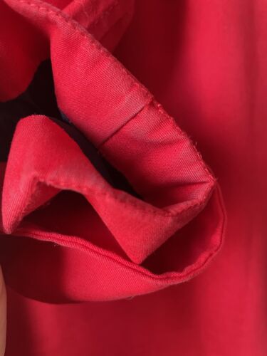Joules - Women’s Hooded Coat - Red with Navy & White Striped Lining - Size 10 - Picture 17 of 18
