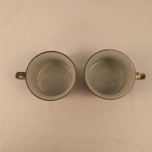 Vintage Lunch Mates Sunset Cultura Mug Set Made In Japan Mid Century 6 oz 70s - Picture 4 of 6
