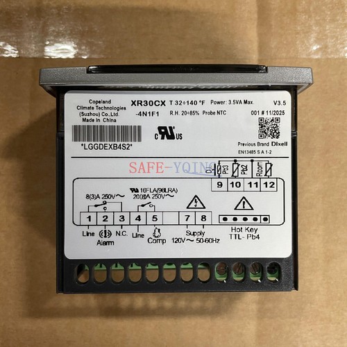 New 1PCS Copeland temperature controller XR30CX-4N1F1 thermostat - Picture 3 of 3