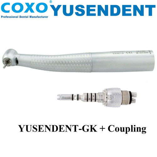 COXO Dental Fiber Optic LED High Speed Turbine Handpiece fit KaVo LED Coupling - Picture 8 of 62