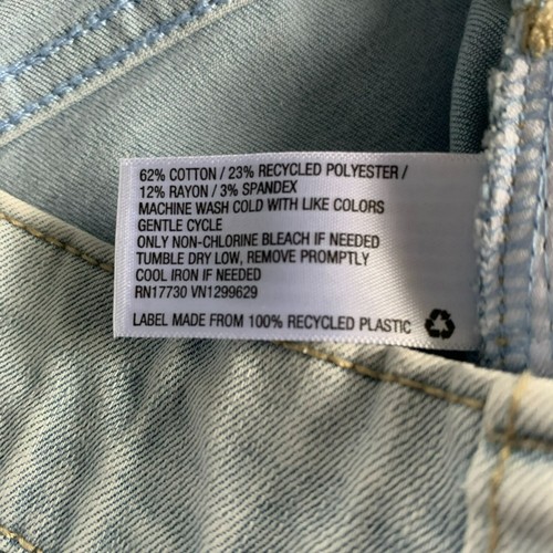Ava & Viv High-Rise Skinny Jeans Size 18R Light Wash - Picture 11 of 11