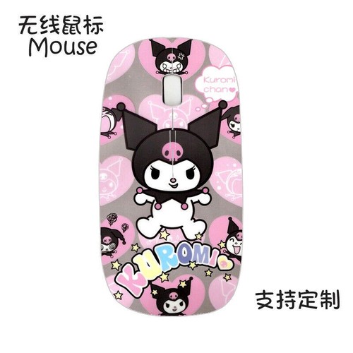 Gaming Mouse Cute Kuromi Wireless KUROMI USB Receiver Optical For PC Laptop Gift - Picture 4 of 32
