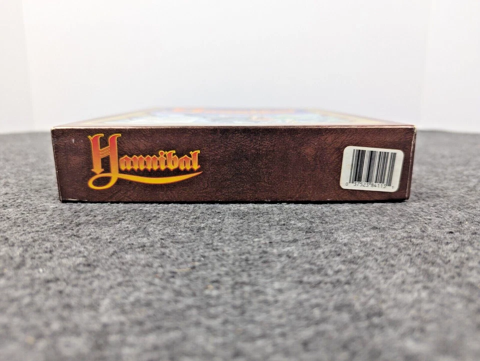 CIB Hannibal Big Box (PC, 1993) 3.5" Disks - Microleague - Complete In Box - EUC - Image 3 of 4