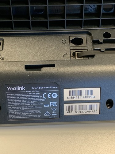 Yealink SIT-T58A IP-Telefon - wie neu - Zdjęcie 5 z 6