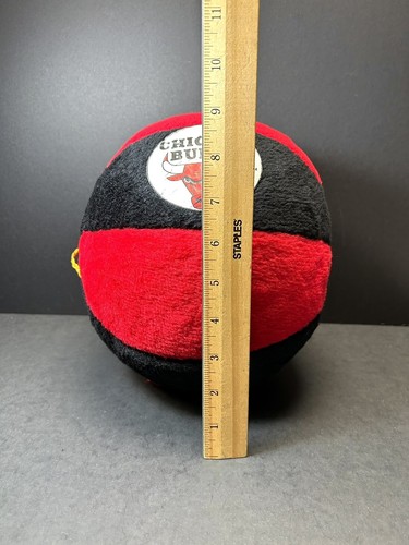 NBA Licensed Chicago Bulls Basketball Plush Mini 4" Vintage 1998 - Picture 15 of 17