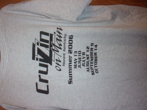 T-Shirt HAZARD KENTUCKY CRUIZIN on MAIN 2006 grau XL - Bild 2 von 4