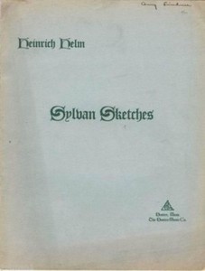 sylvan sketches piano solo heinrich helm 1914 vintage sheet music vintage sheet music ebay