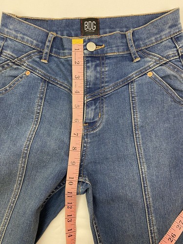 BDG High Rise Twig Jeans Seamed Urban Outfitters Size 26 Blue Denim FREE SHIP - Picture 5 of 10