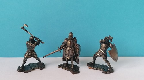 Die Krieger Fremdfiguren Metallfiguren metall bronze circa 40 mm