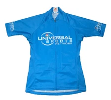 UNIVERSAL SPORTS NETWORK Full-Zip Cycling Jersey, Women's M