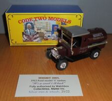 Matchbox Yesteryear Y3 Model T Ford Tanker Hershey 2004 Silver Roof Code 2