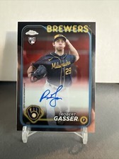 2024 Topps Chrome Update Rookie Auto Robert Gasser (#RA-RG) Brewers RC