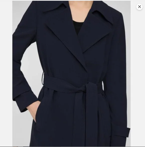 Theory Oaklane Wrap Trench Coat Size:S $625 NWT - Picture 8 of 15