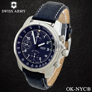 SWISS ARMY Automatic Chronograph Tachymeter Watch 40 mm  
