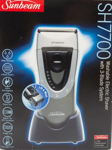 Sunbeam SH7700 Men's Shaver 2 in 1 Cordless Shaver And Trimmer With Dock - Picture 2 of 8