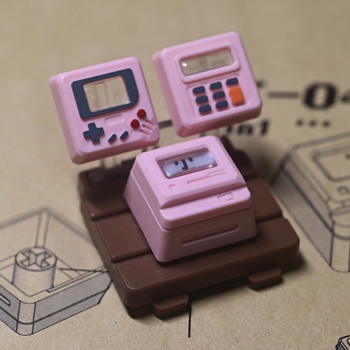 3 in 1 Keyboard Keycap Light-transmitting Retro Key Cap for Mechanical Keyboard - Photo 17/27