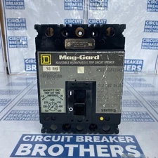 SQUARE D MAG GARD FAP3605016M 50Amp 600V 3Pole Motor Circuit Protector-Warranty￼