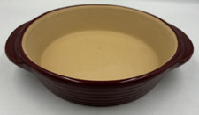 Pampered Chef Mini Baker #1337 Cranberry 1 Quart 8” x 2”