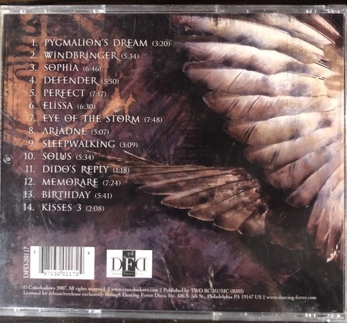 Crüxshadows : Dreamcypher Industrial/Gothic 1 Disc CD VG - Picture 2 of 4