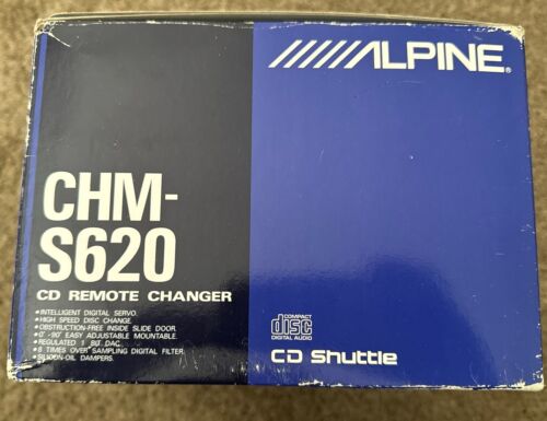 BRAND NEW OPEN BOX alpine chm-S620 cd changer Vintage Car audio - Picture 3 of 8