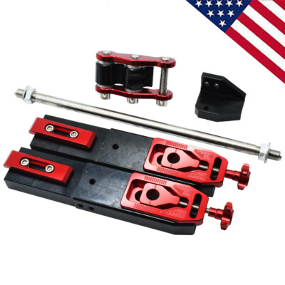 #ad For Honda GROM MSX125 CNC Motorcycle Rear Fork Extension Stretch Kit Adapted Red $62.99