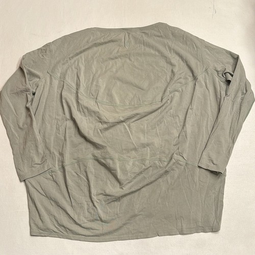 Lululemon Back In Action Long Sleeve Jade Grey - Picture 5 of 6