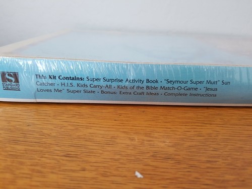 Vintage 95 Jesus Kids Totally His Kindergarten Craft Twin Pak Heroes in Service - Picture 3 of 6