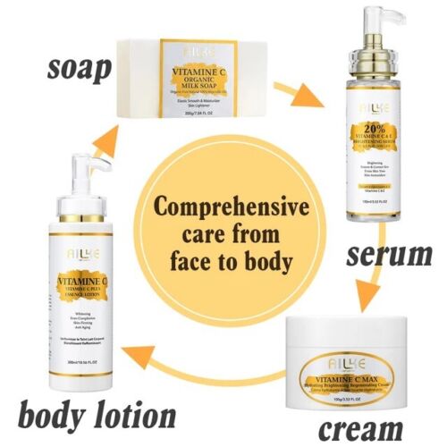 Vitamin C Skin Care Anti-Age Wrinkle Treatment Firming Brightening Body Lotion - Picture 2 of 6