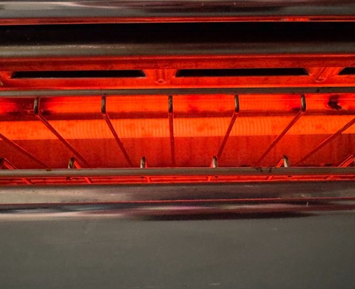 KRUPS 167 STAINLESS STEEL 750 WATT WIDE SLOT TOASTER MADE IN SPAIN USED - Picture 11 of 14