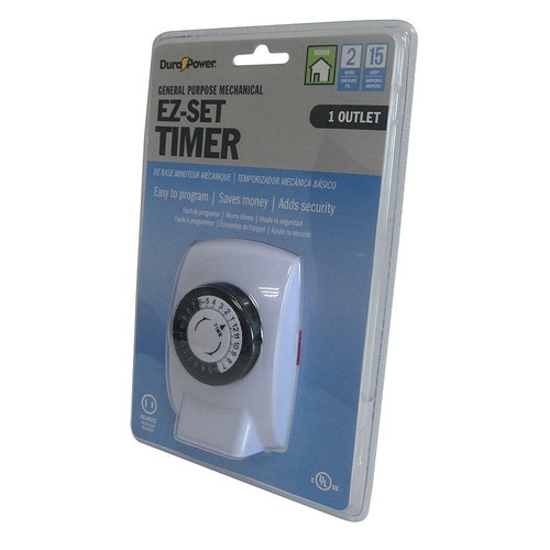 DuraPower General Purpose Digital EZSet Timer 8040493 1 Outlet eBay