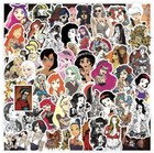 Tattooed Princess Stickers 50pk Tattooed Females Mix Character Fun FREE SHIPPING