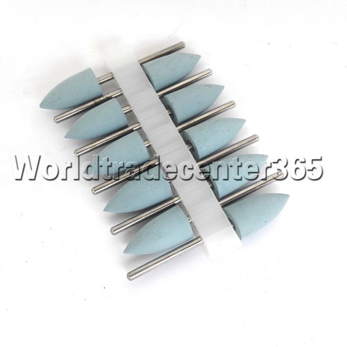 10 PIEZAS Laboratorio Dental Pulidores de Goma de SILICONA Bolsas de Pulido de Diamantes Vástago de 2,35 mm - Imagen 18 de 27