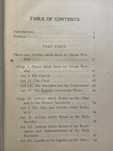 Ceremonial for the Use of the Dominican Sisters of the Second Order, 1892, RARE - Picture 8 of 24