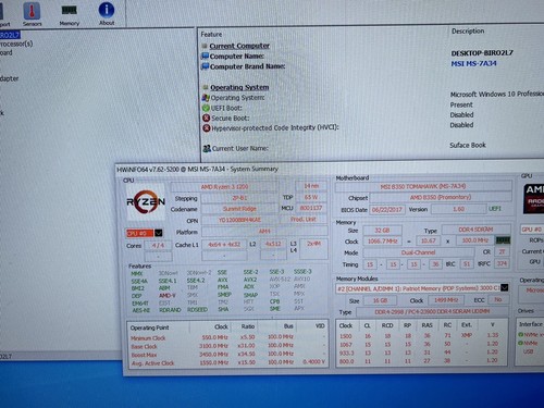 Bundle MSI B350 Tomahawk With AMD Ryzen 3 1200 - Picture 5 of 5