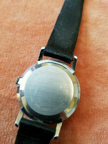 Waltham Wrist Watch Rare Crystal Dial Manual Luxury Manual France 1960 7j - Picture 4 of 9