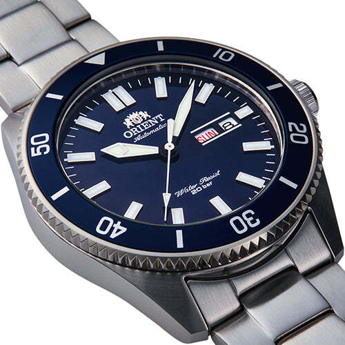 ORIENT Mako RN-AA0007L Sports Mechanical Automatic Watch Silver