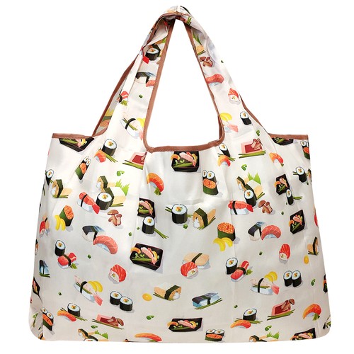 Wrapables Large Foldable Tote Nylon Reusable Grocery Bag - Picture 15 of 48