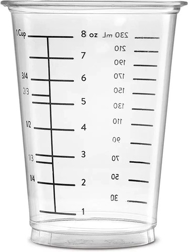 [50 Stück - 10 Oz.] Mehrzweck Einweg Kunststoff Messen - Bild 2 von 5